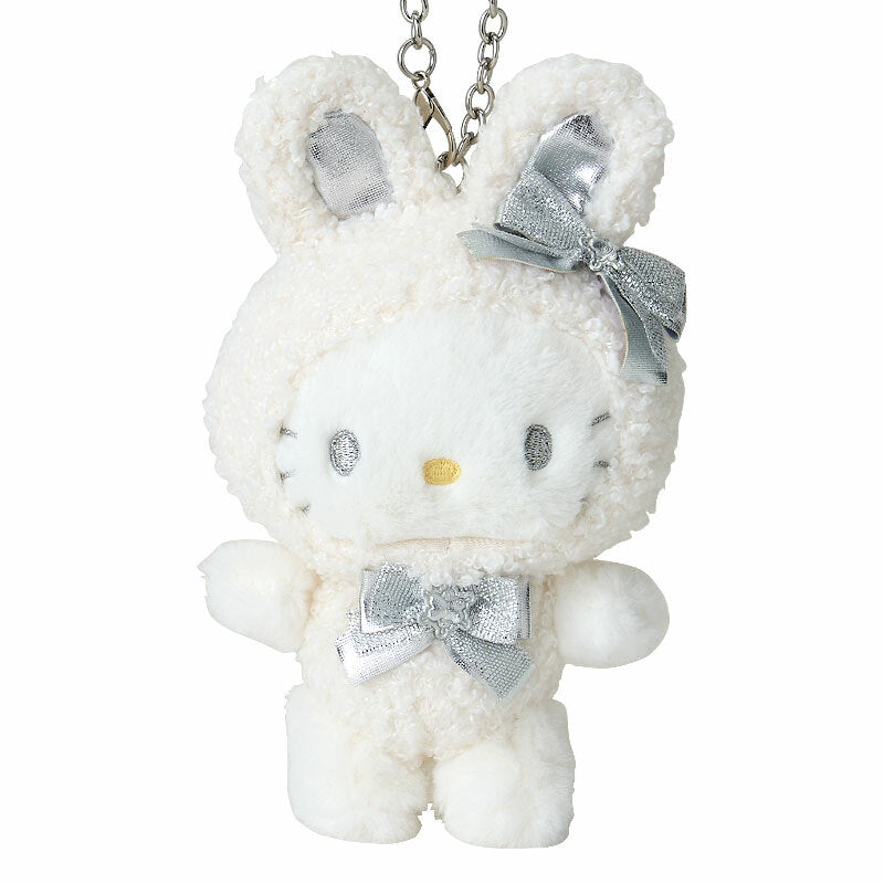 Hello Kitty Plush Mascot Bag Charm (Snow Bunny Series)