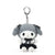 My Melody Plush Mascot Keychain (Silver Houndstooth Series)