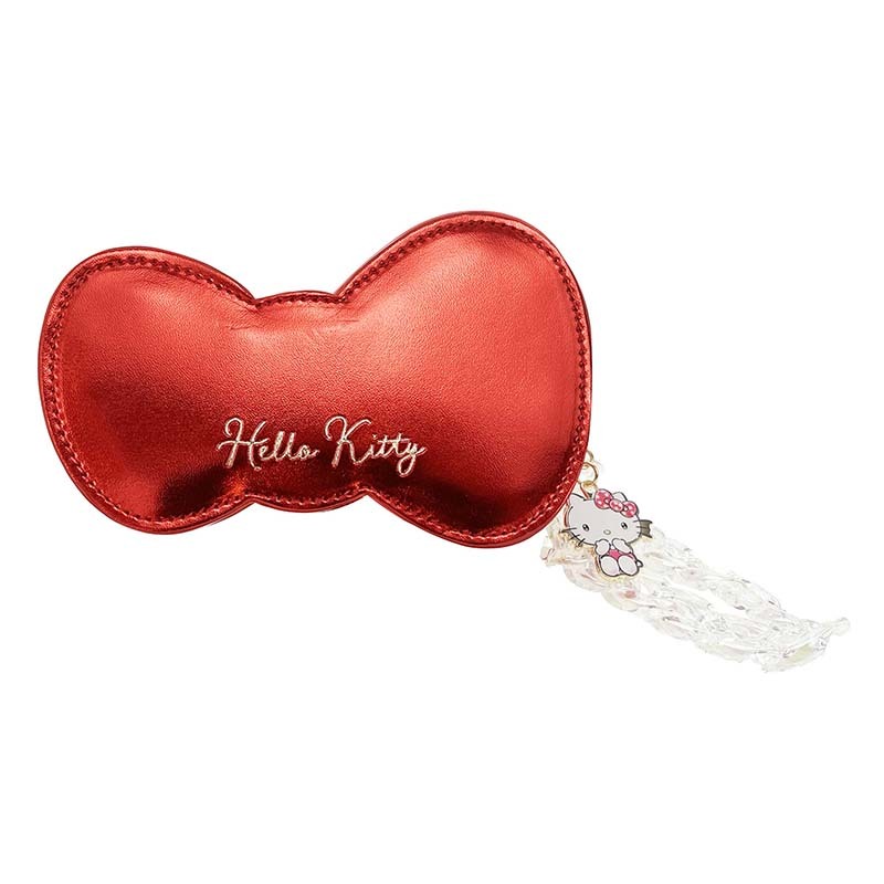 Hello Kitty 50th Anniv. Mini Zipper Pouch (Metallic Bow Series)
