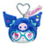 Kuromi Plush Mini Zip Pouch (Kuromi Loves U)