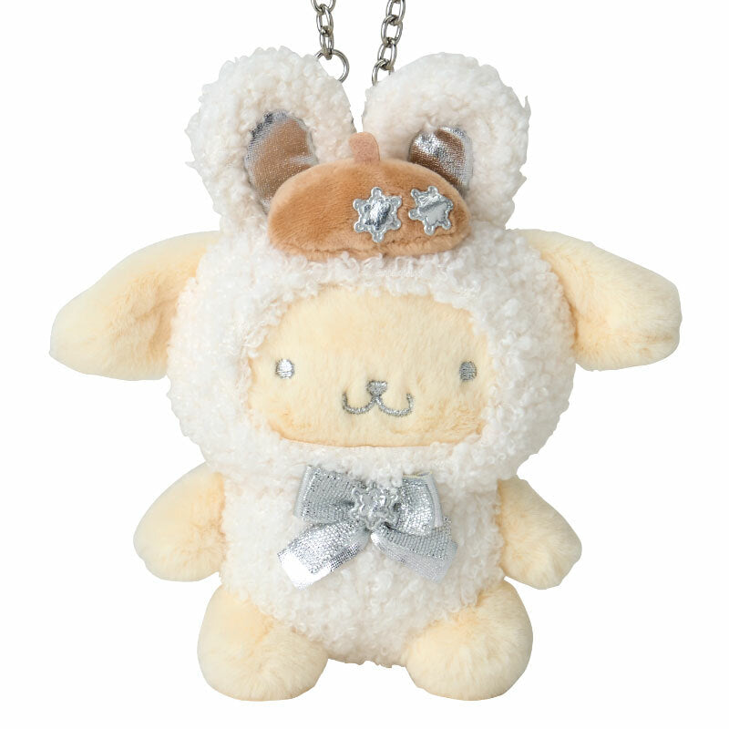 Pompompurin Plush Mascot Bag Charm (Snow Bunny Series)