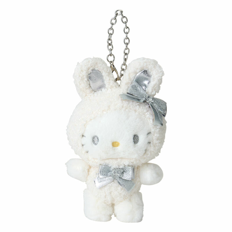 Hello Kitty Plush Mascot Bag Charm (Snow Bunny Series)