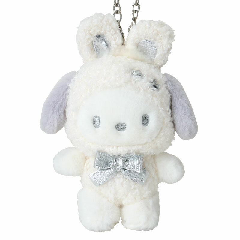 Pochacco Plush Mascot Bag Charm (Snow Bunny Series)
