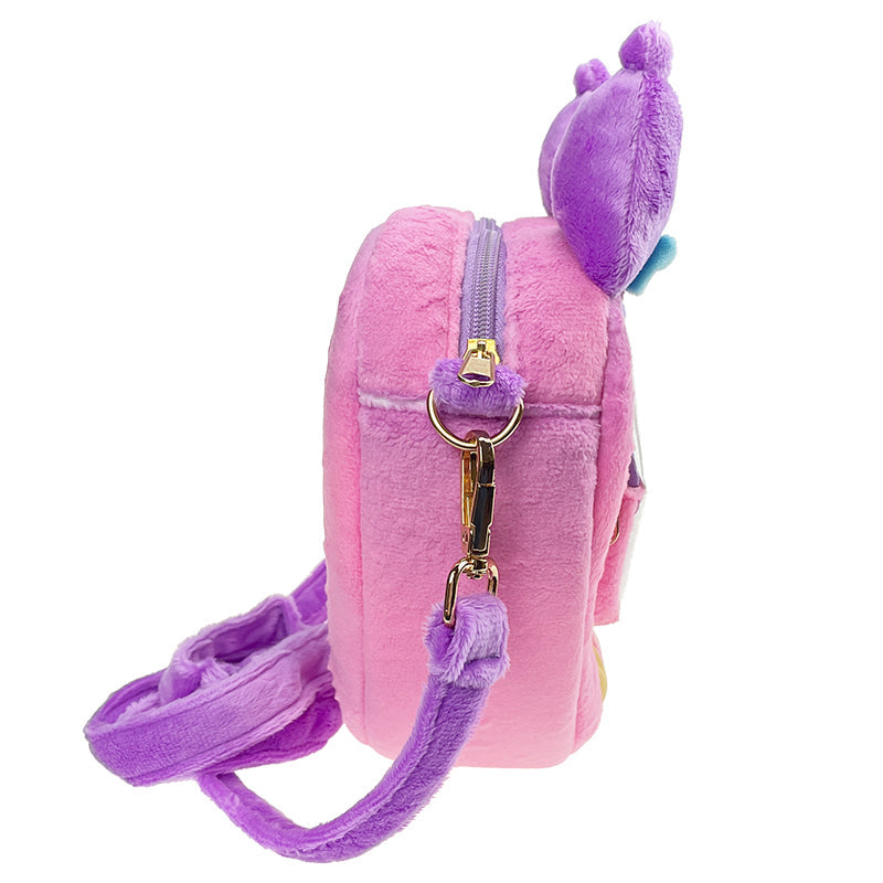 Kuromi Plush Crossbody Bag (Kuromi Loves U)