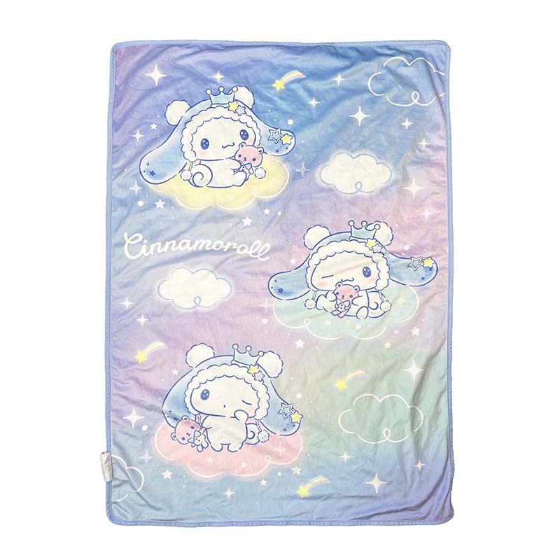 Cinnamoroll Reversible Throw Blanket &amp; Neck Pillow (Pastel Daydream Series)