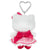 Hello Kitty Red Plush Mascot Keychain (50th Anniv. Floral Series)