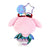My Melody Dark Plush Mascot Keychain  (Bright and Dark Angel Series)