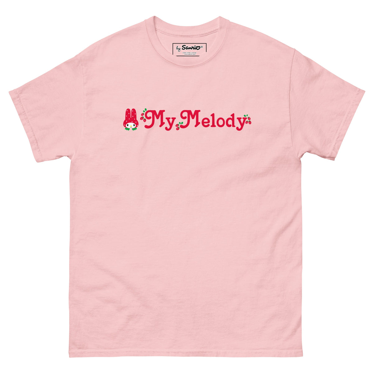 My Melody Strawberry Logo Tee