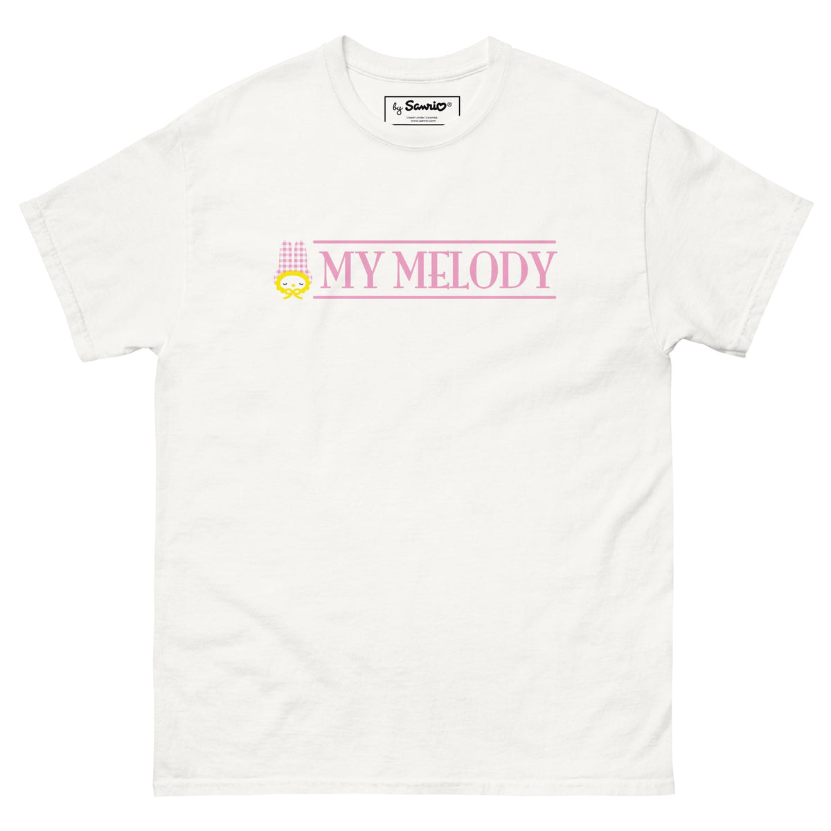 My Melody Gingham Logo Tee