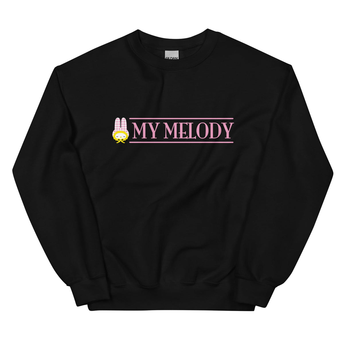My Melody Gingham Logo Classic Crewneck