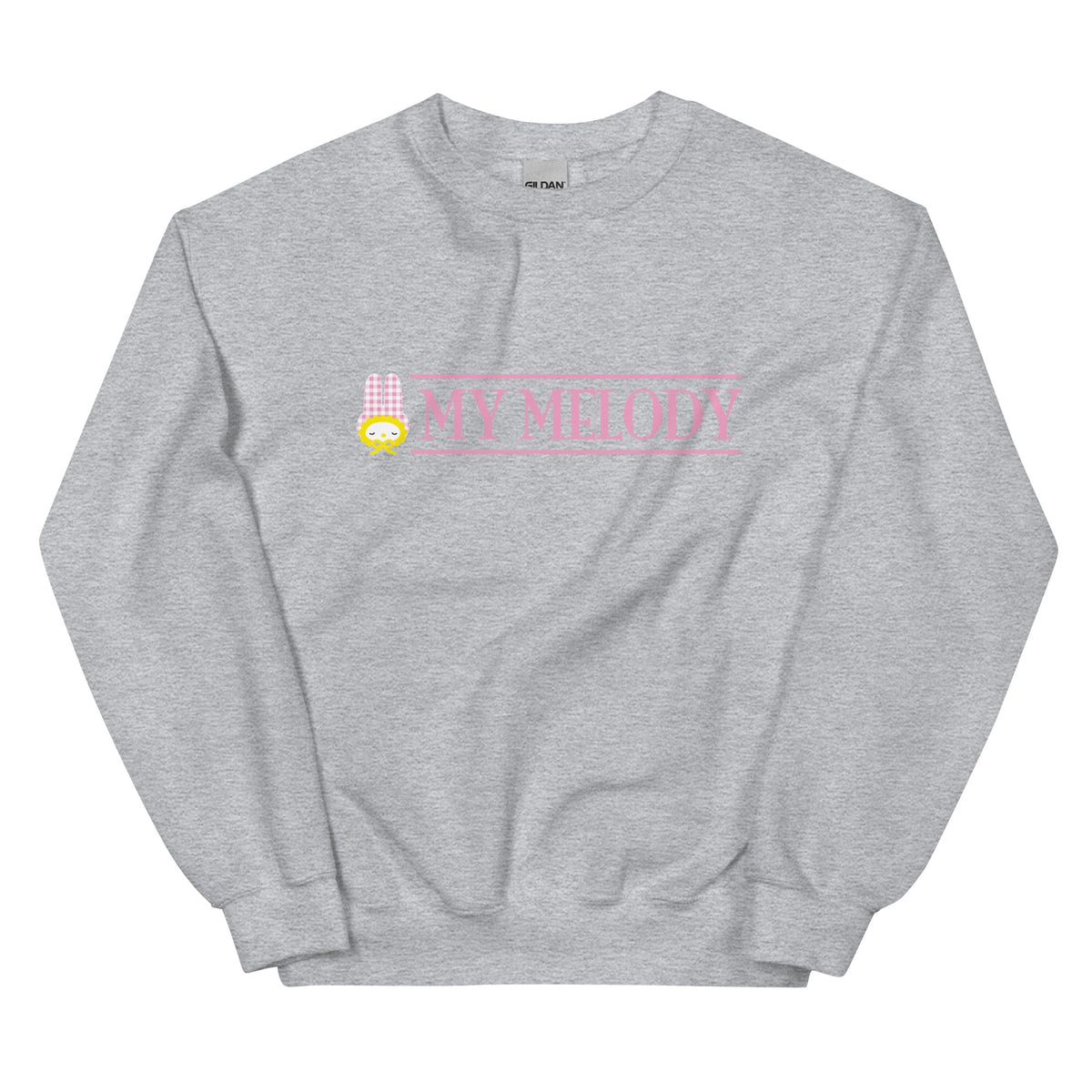 My Melody Gingham Logo Classic Crewneck