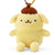 Pompompurin Plush Mascot All My Heart Keychain