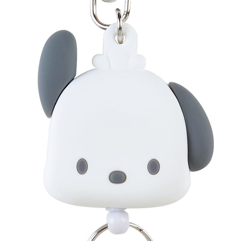 Pochacco Bestie Face Badge Reel