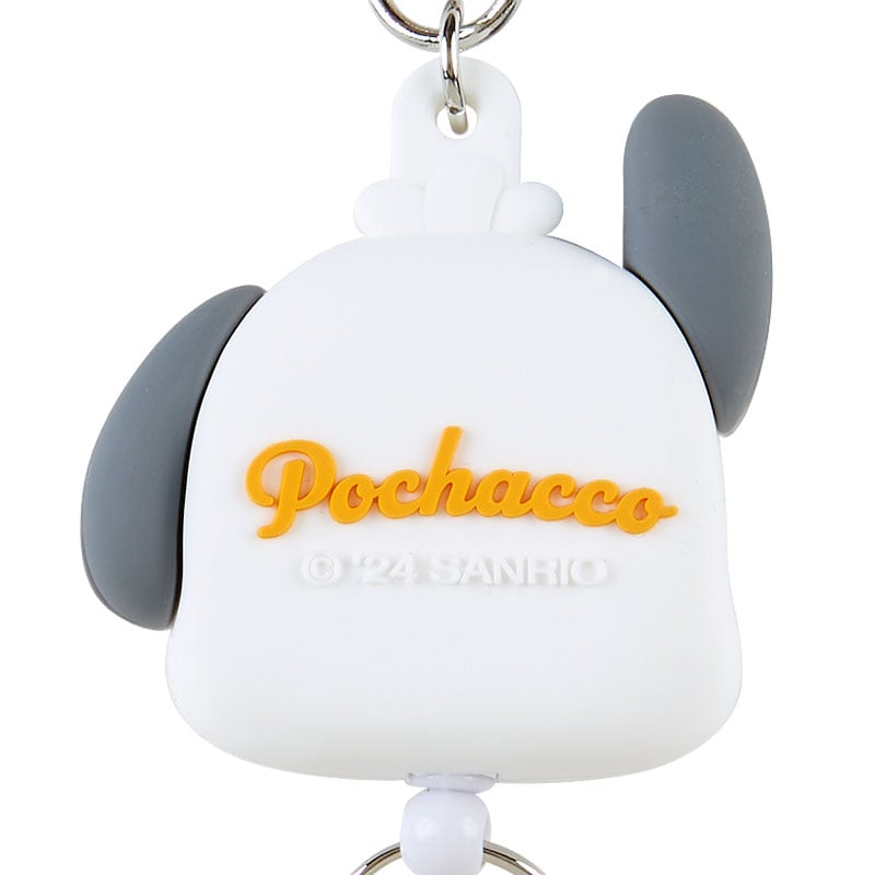 Pochacco Bestie Face Badge Reel