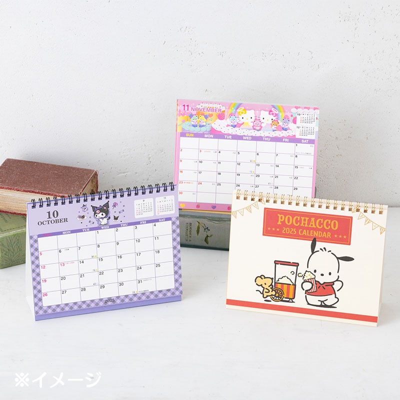 Pochacco 2025 Desk Calendar