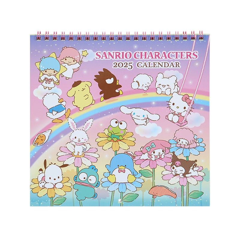 Sanrio Characters 2025 Wall Calendar
