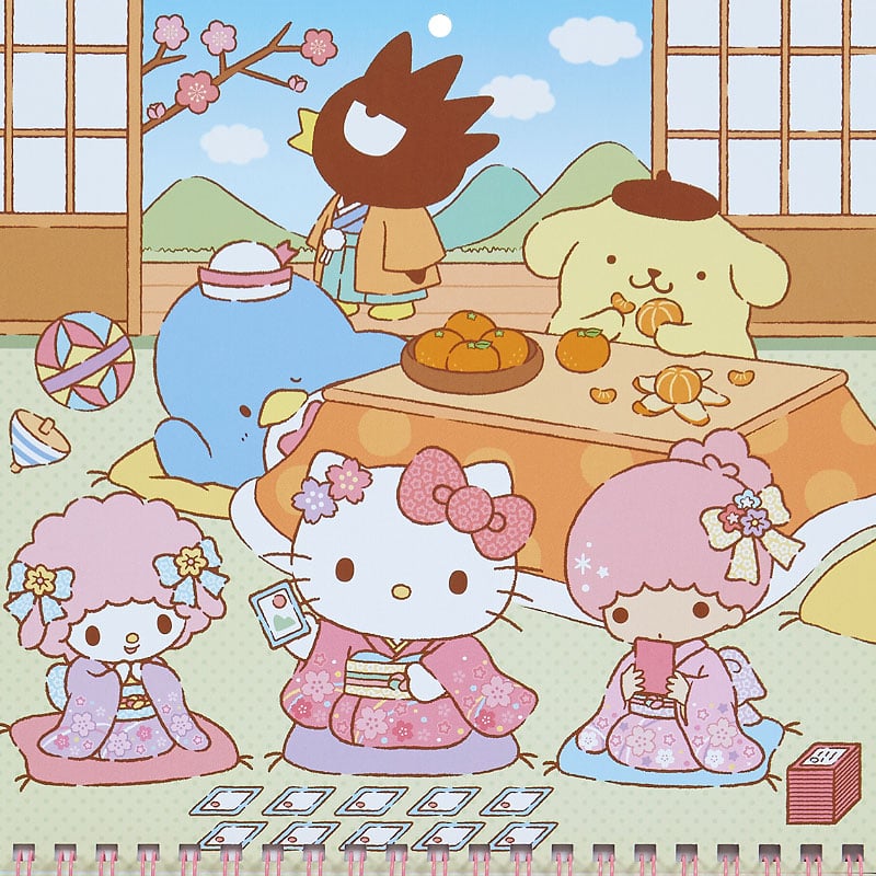 Sanrio Characters 2025 Wall Calendar