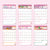 Hello Kitty 2025 Wall Hanging Calendar & Memo Pad