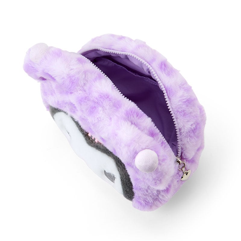 Kuromi Plush Crossbody Bag (Leopard Pals Series)