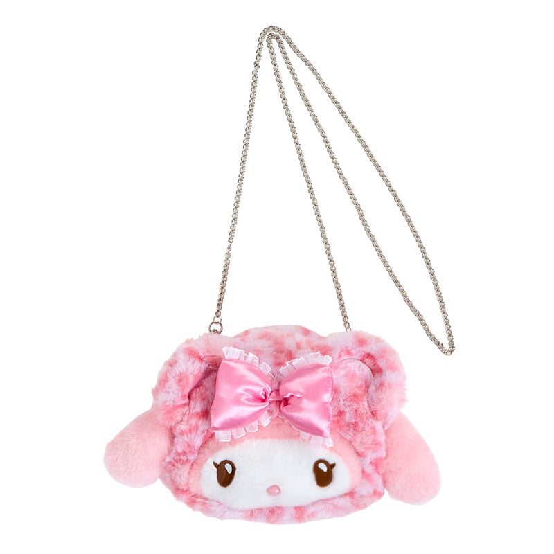My Melody Plush Crossbody Bag (Leopard Pals Series)