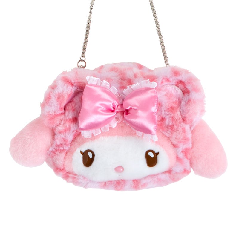 My Melody Plush Crossbody Bag (Leopard Pals Series)