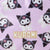 Kuromi Mini Zipper Pouch (Pitatto Friends Series)