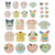 Sanrio Characters 36-pc Mini Sticker Pack (Pitatto Friends Series)