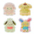 Sanrio Characters 36-pc Mini Sticker Pack (Pitatto Friends Series)