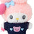 My Melody Keychain Mascot Clip (Denim Patch Series)