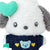 Pochacco Keychain Mascot Clip (Denim Patch Series)