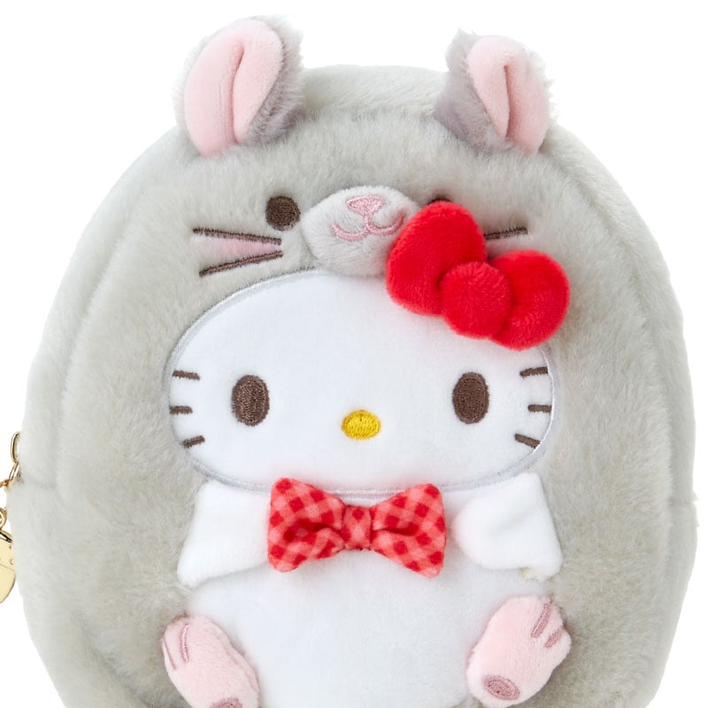 Hello Kitty Mini Zipper Pouch (Fauna Friends Series)