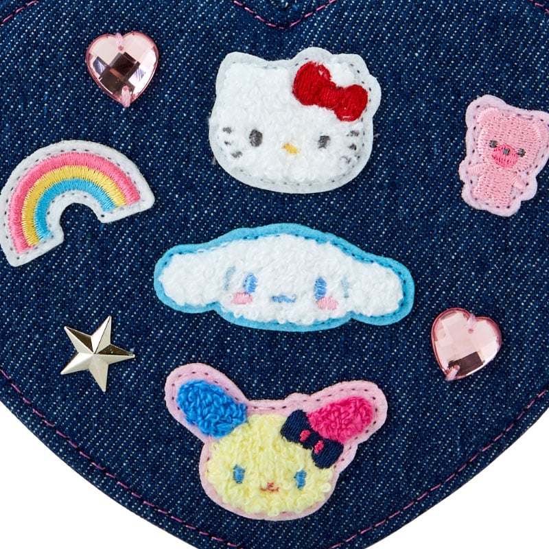 Sanrio Characters Mini Zipper Pouch (Denim Patch Series)