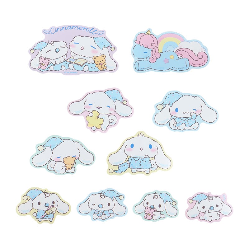 Cinnamoroll 20-pc Mini Sticker Pack (Time for Bed Series)