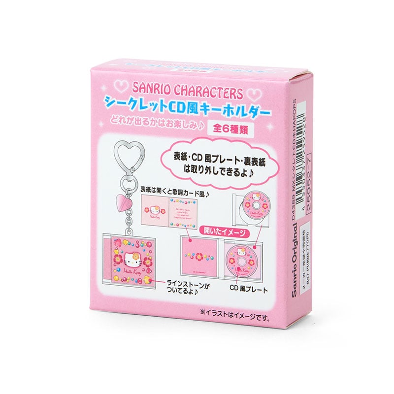 Sanrio Characters Blind Box 1 Keychain (Heisei Pop Series)