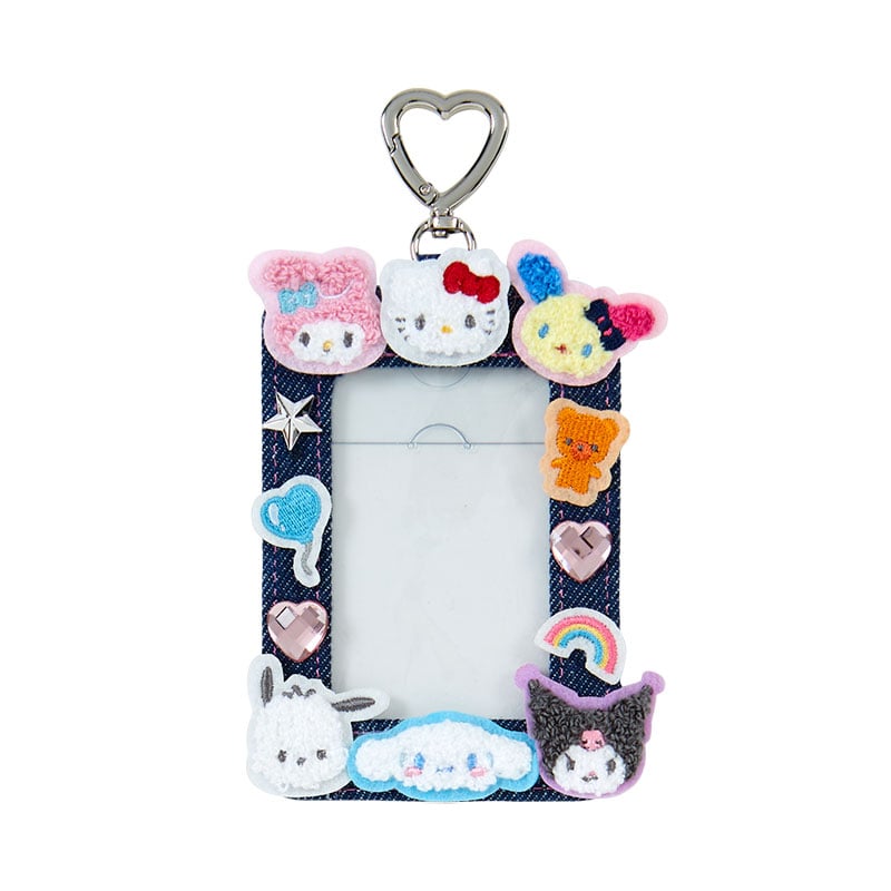 Sanrio Characters ID Badge Holder (Denim Patch Series)