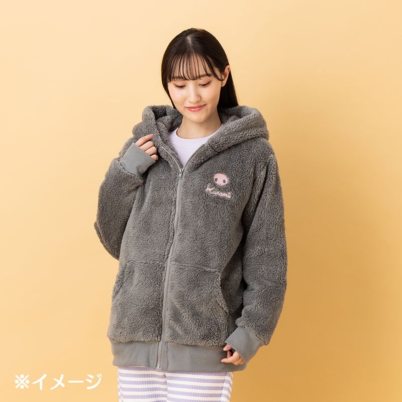 Kuromi Cozy Sherpa Lounge Hoodie