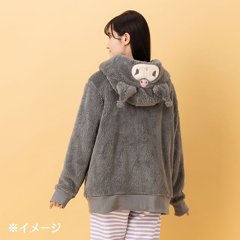 Kuromi Cozy Sherpa Lounge Hoodie