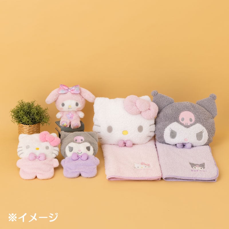 Kuromi 3-in-1 Cozy Sherpa Blanket Case