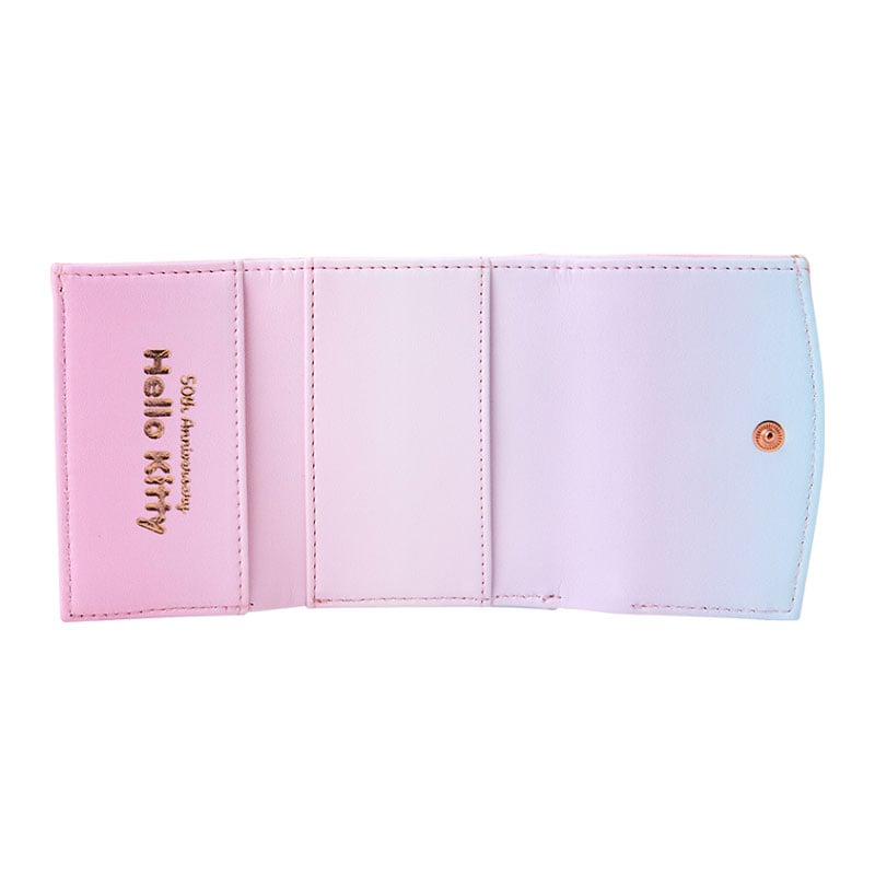 Hello Kitty Compact Wallet 50th Anniv. (Fashionable Ribbons Series)