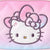 Hello Kitty Mini Zipper Pouch 50th Anniv. (Fashionable Ribbons Series)