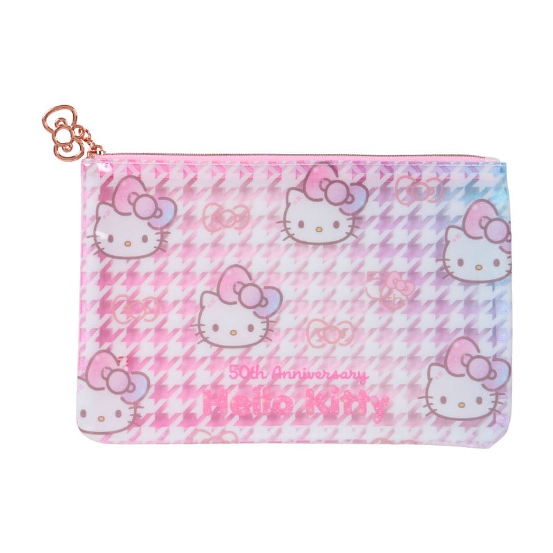 Hello Kitty 2-Piece Pouch Set 50th Anniv. (Fashionable Ribbons Series)
