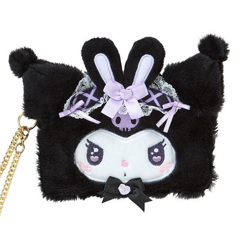 Kuromi Plush Card Case (Ribbon Party Series)