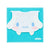 Sanrio Baby Organic Cotton Cinnamoroll Face Bib