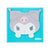 Sanrio Baby Organic Cotton Kuromi Face Bib
