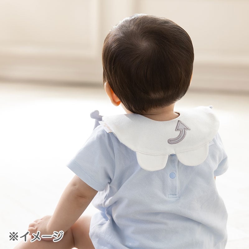 Sanrio Baby Organic Cotton Kuromi Face Bib
