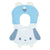 Sanrio Baby Organic Cotton Pochacco Face Bib
