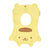 Sanrio Baby Organic Cotton Pompompurin Face Bib