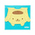 Sanrio Baby Organic Cotton Pompompurin Face Bib
