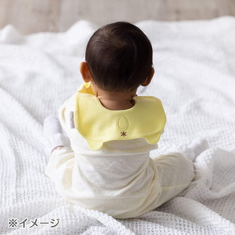 Sanrio Baby Organic Cotton Pompompurin Face Bib