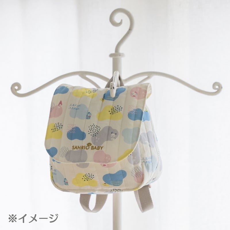 Sanrio Baby Organic Cotton Baby Backpack (Colorful Clouds)